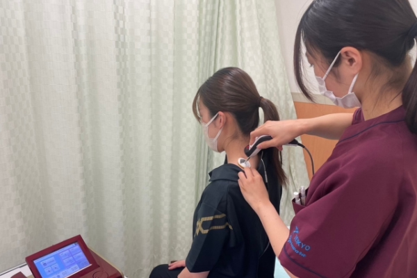 女性スタッフ・柔道整復師在籍